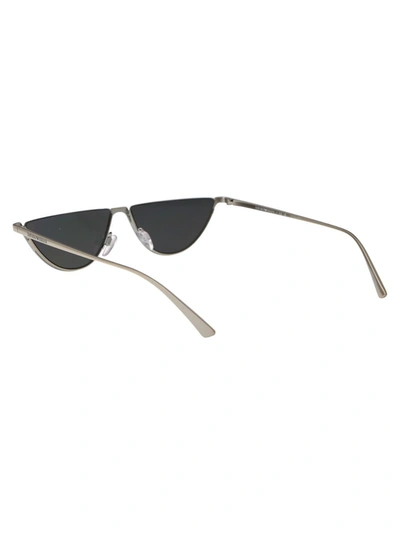 Shop Emporio Armani Sunglasses In 30156g Shiny Silver