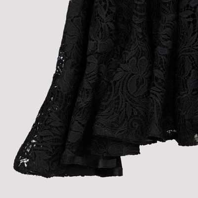 Shop Erdem Sleeveless Asymmetrical Dress In Black
