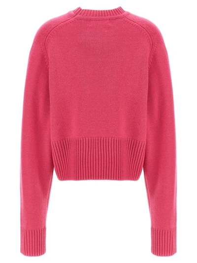 Shop Extreme Cashmere 'n°256 Judith' Sweater In Fuchsia