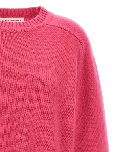 Shop Extreme Cashmere 'n°256 Judith' Sweater In Fuchsia