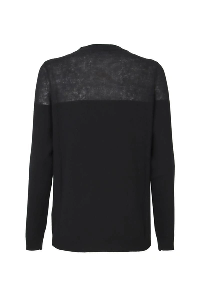 Shop Fabiana Filippi Lightweight Cashmere Sweater In Black