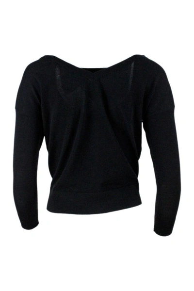 Shop Fabiana Filippi Sweaters In Black