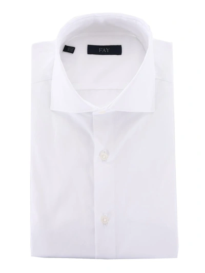 Shop Fay Shirt In White