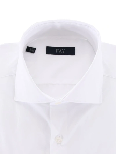 Shop Fay Shirt In White