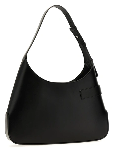 Shop Ferragamo 'archivio' Shoulder Bag In Black