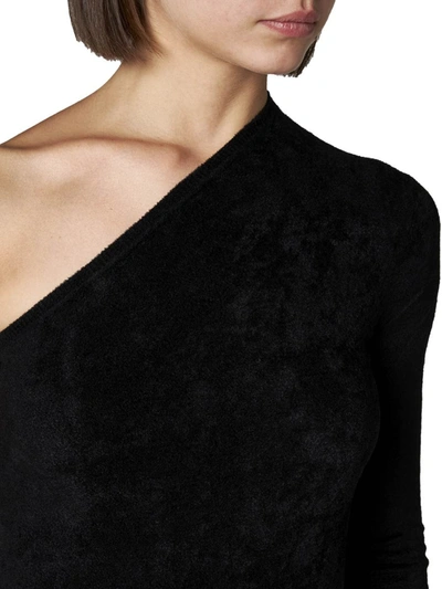 Filippa K One Shoulder Midi Dress In Black