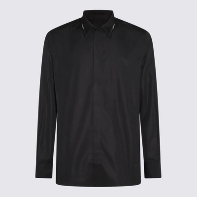 Shop Givenchy Black Cotton Shirt