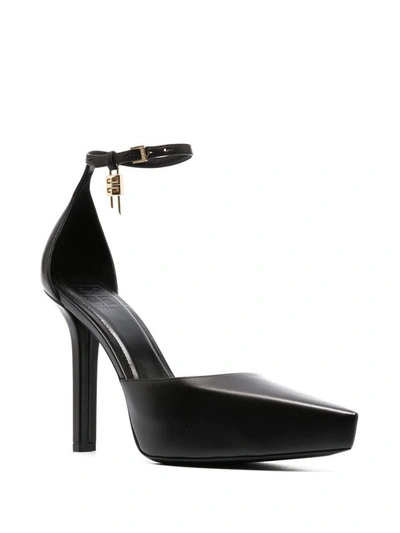 Shop Givenchy G Lock Leather Pumps In Black