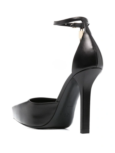 Shop Givenchy G Lock Leather Pumps In Black