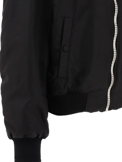 Shop Givenchy Bomber Jacket With Pocket Detail In Black