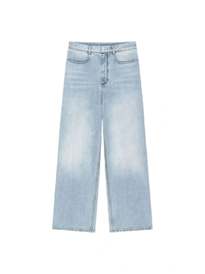 Shop Givenchy Pants In Blue