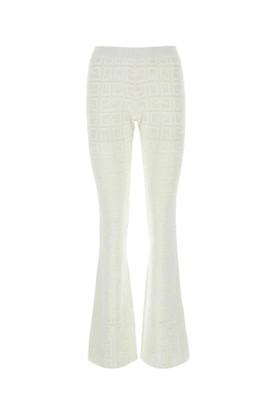 Shop Givenchy Pants In White
