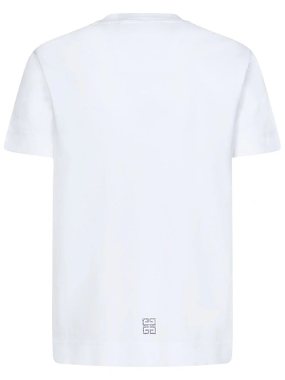 Shop Givenchy T-shirt In 100