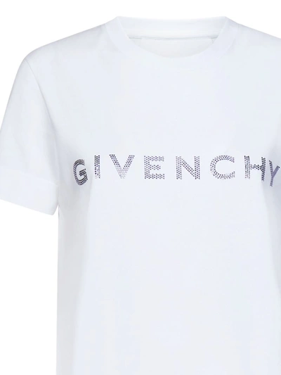 Shop Givenchy T-shirt In 100