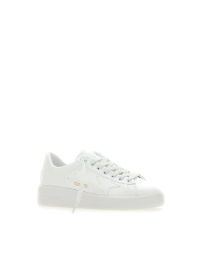 Shop Golden Goose Sneakers In Optic White