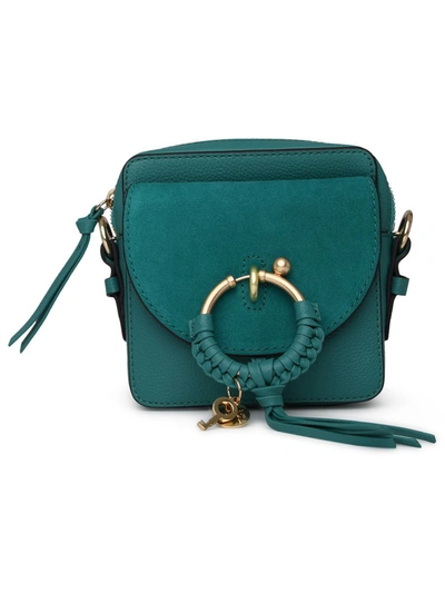 Shop See By Chloé Green Leather Joan Bag