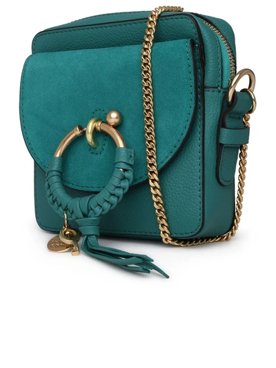 Shop See By Chloé Green Leather Joan Bag