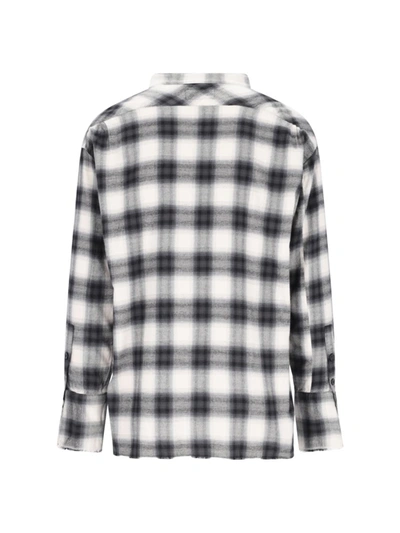 Shop Greg Lauren Shirts In Grey