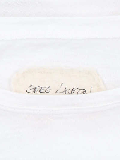 Shop Greg Lauren T-shirts And Polos In White