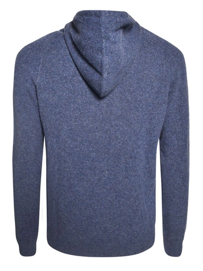 Shop H953 Sweaters In Denim