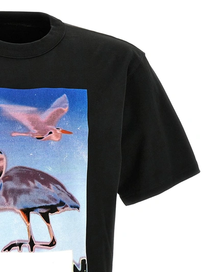 Shop Heron Preston 'censored Heron' T-shirt In Black
