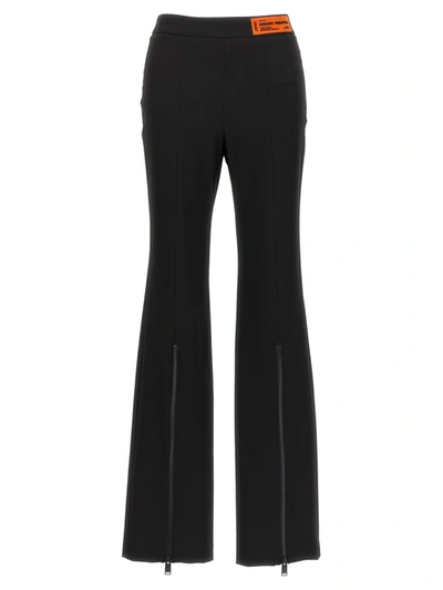 Shop Heron Preston 'gabardine Zip' Pants In Black