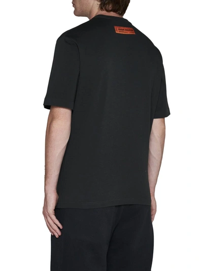 Shop Heron Preston T-shirts And Polos In Black