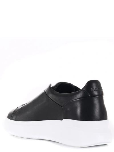 Shop Hogan Slip-on Sneakers In Black