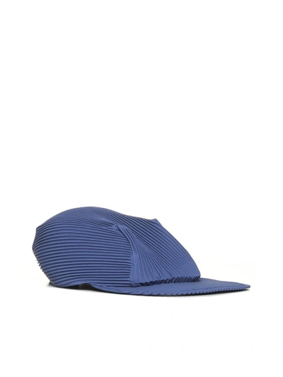 Shop Issey Miyake Homme Plisse  Hats In Blue