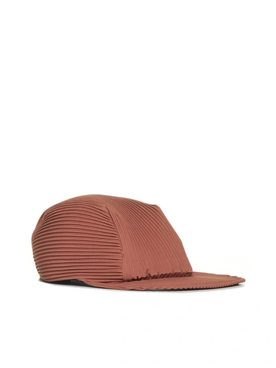 Shop Issey Miyake Homme Plisse  Hats In Brown