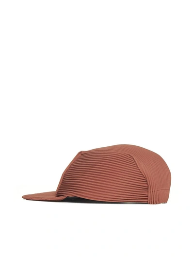 Shop Issey Miyake Homme Plisse  Hats In Brown
