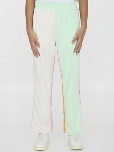 Shop Palm Angels Hunter Colorblock Track Pants In Multicolor