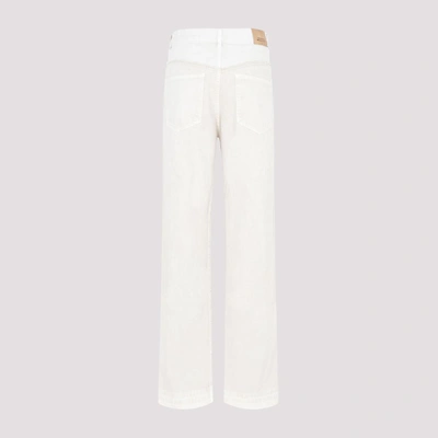 Shop Isabel Marant Noemie Jeans In Nude &amp; Neutrals