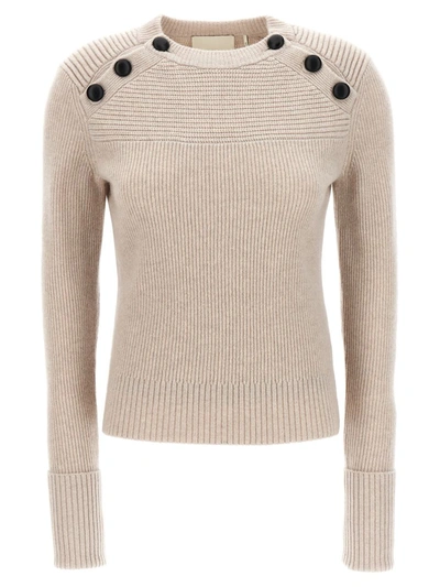Shop Isabel Marant 'koyle' Sweater In Beige