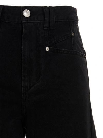Shop Isabel Marant 'lemony' Jeans In Black