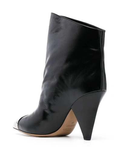 Shop Isabel Marant Lapio 90mm Boots In Black