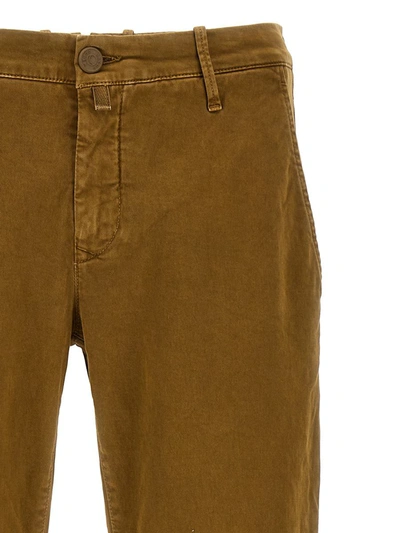 Shop Jacob Cohen Chinos In Brown