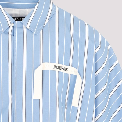 Shop Jacquemus Disreghi Shirt In Blue