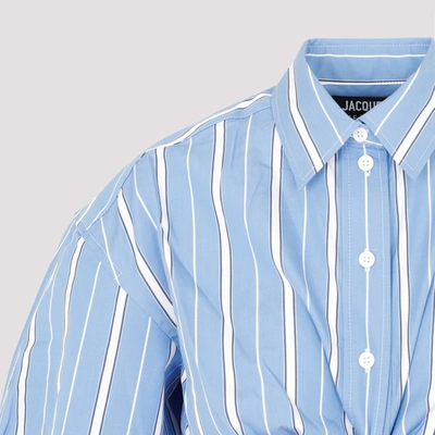 Shop Jacquemus Plidao Shirt In Blue