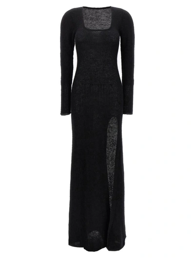 Shop Jacquemus 'la Robe Dao' Dress In Black