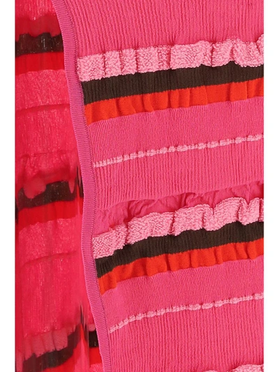 Shop Jacquemus Skirts In Dark Pink
