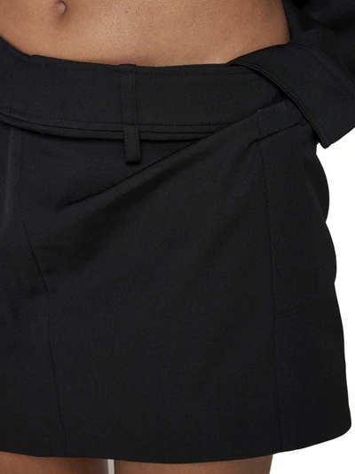 Shop Jacquemus Skirts In Black