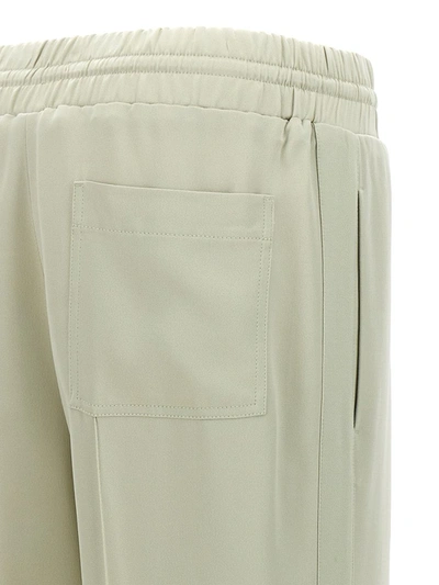 Shop Jil Sander Smooth Joggers In Green