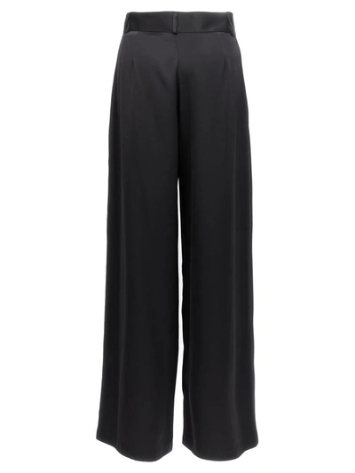 Shop Jil Sander Wide Leg Pants In Black