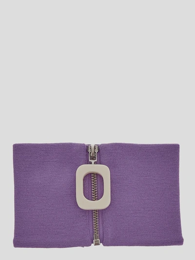 Shop Jw Anderson Accessories In Purple