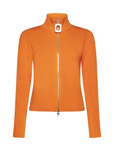 Shop Jw Anderson Sweaters In Bright Orange