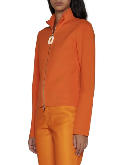 Shop Jw Anderson Sweaters In Bright Orange