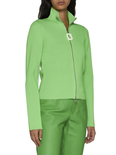 Shop Jw Anderson Sweaters In Bright Green