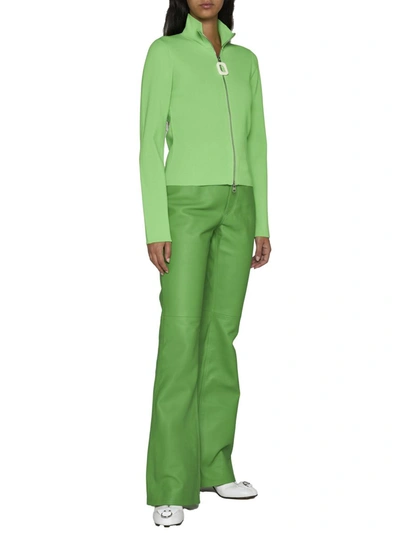 Shop Jw Anderson Trousers In Green