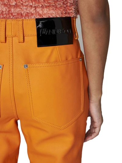 Shop Jw Anderson Trousers In Orange